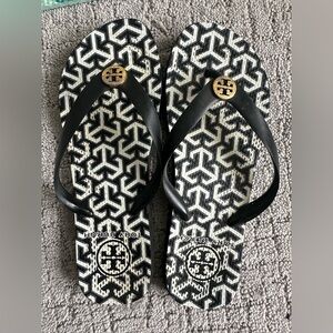 Tory Burch size 8 flip flops